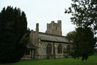 photo of All Saints' Church burial ground