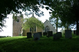 photo of All Saints' Church burial ground