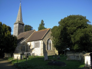 photo of St George's Church burial ground