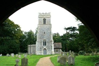 photo of St Andrew's Church burial ground