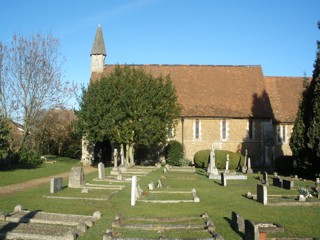 photo of St Luke's Church burial ground