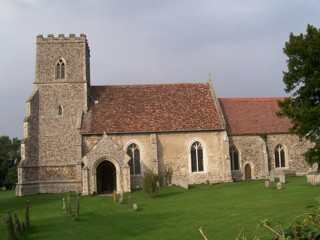 photo of All Saints' Church burial ground