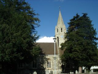 photo of St Mary's Church burial ground