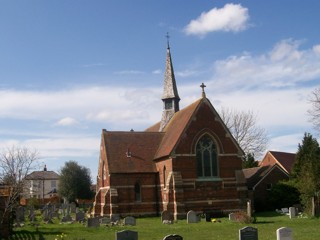 photo of St John the Baptist's Church burial ground