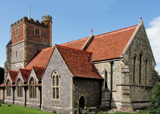 photo of St Michael's Church burial ground