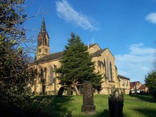 photo of Holy Trinity's Church burial ground