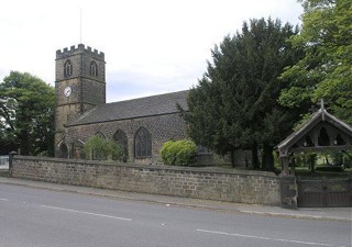 photo of St Leonard's Church burial ground