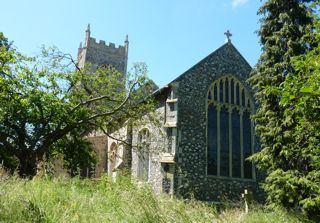 photo of St Mary of the Assumption's Church burial ground