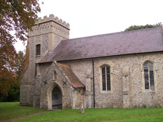 photo of St Mary's Church burial ground