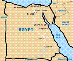 Egypt map