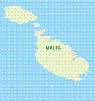 Malta map