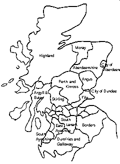 Scotland map