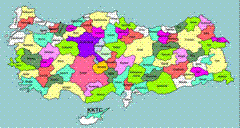 Turkey map