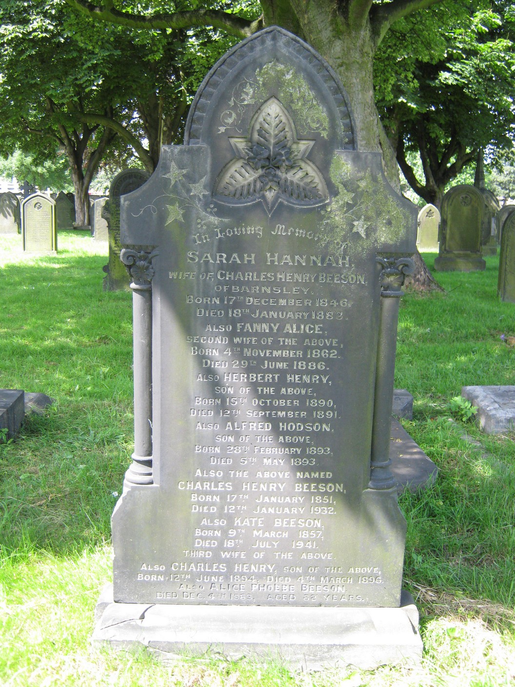 photo of grave for Charles Henry Beeson