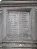 St Johns Church War Memorial