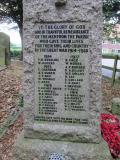St Mary War Memorial