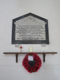 St Mary the Virgin War Memorial