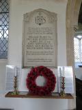 All Saints (roll of honour)