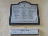 St Peter (roll of honour)