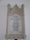 St Mary the Virgin War Memorial