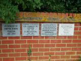 All Saints (remembrance wall)