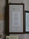 St Peter (roll of honour)