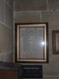 St Peter (roll of honour)