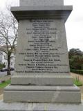 Boer War Memorial